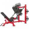 Soozier Adjustable Leg Press Machine with Wheels & Calf Block for Home Gym