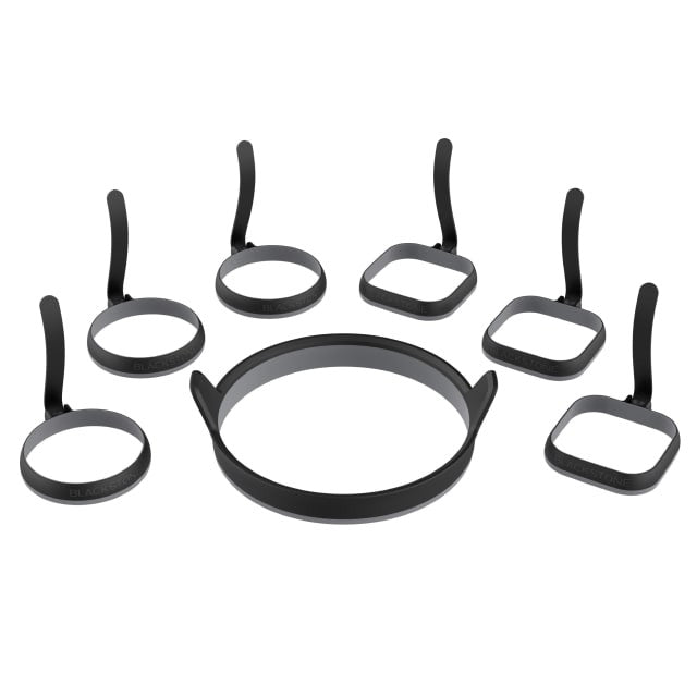 Blackstone Omlet and Egg Rings Kit - 7 Piece - 5515 Griddle