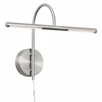 Dainolite Display/Exhibit LED Picture Light 6w Satin Chrome Finish Lamp