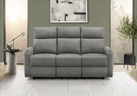 MONARCH SPECIALTIES 3-SEATER RECLINING SOFA, 70