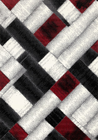 Florence Rectangles Area Rug - 4'7" x 6'7"|Carpette Florence à motifs de rectangles - 4 pi 7 po x 6 pi 7 po