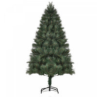 Homcom 5ft Artificial Christmas Tree With 343 Branch Tips