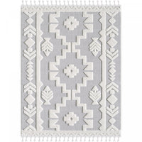 Quinto Tres Moroccan Shag Area Rug - 7'7
