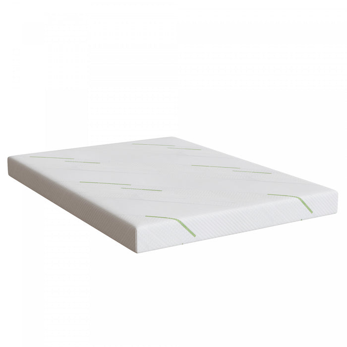 Mason 4-Inch Gel Memory Foam Sofa Mattress, Full Size -White