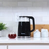 Kenmore Double Wall Digital Glass Kettle with Touch-Activated Controls - KKTKDB1.7L | Bouilloire numérique Kenmore en verre à double paroi avec commandes tactiles - KKTKDB1.7L