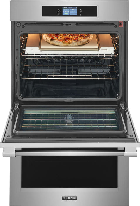 Frigidaire Professional 30'' Double Wall Oven with Stone-Baked Pizza - Smudge-Proof® Stainless Steel - PCWD3085AF