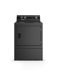 Huebsch® 7.0 Cu. Ft. Electric Dryer with Pet Plus™ - Matte Black - DC5104BE