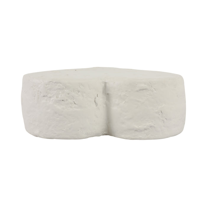 8\" x 8\" Textured Ecomix Heart - Ivory