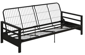 DHP Miles Metal Futon Frame - Black