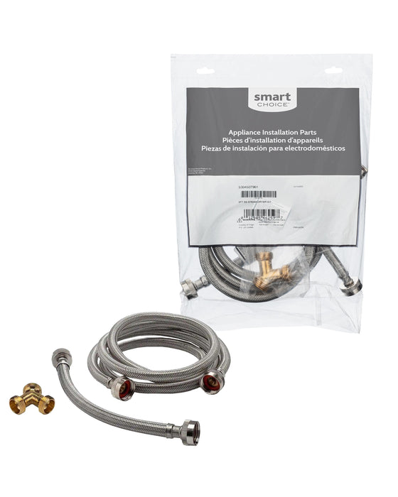 Frigidaire 5' Stainless Steel Steam Dryer Hose Kit - 5304507961
