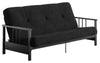 Harlow Full Metal Arm Futon with 6