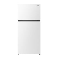 Hisense 30” 18 Cu. Ft. Counter-Depth Top-Mount Refrigerator – Stainless Steel - RT18N3AWE 
