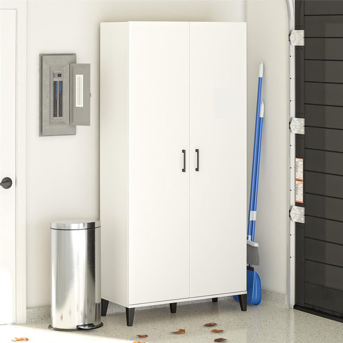 Ameriwood Home Flex Tall Storage Cabinet - White