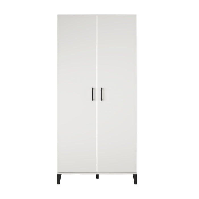 Ameriwood Home Flex Tall Storage Cabinet - White