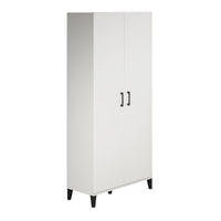 Ameriwood Home Flex Tall Storage Cabinet - White