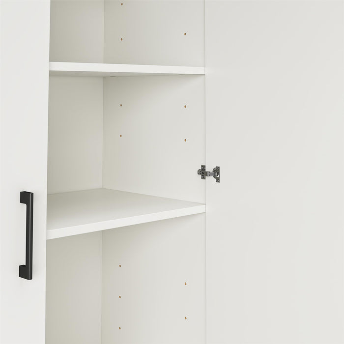 Ameriwood Home Flex Tall Storage Cabinet - White