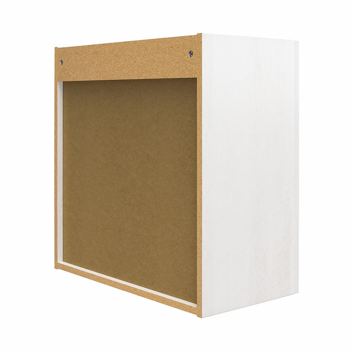 Ameriwood Home Camberly Framed 24\" Wall Cabinet - Ivory Oak