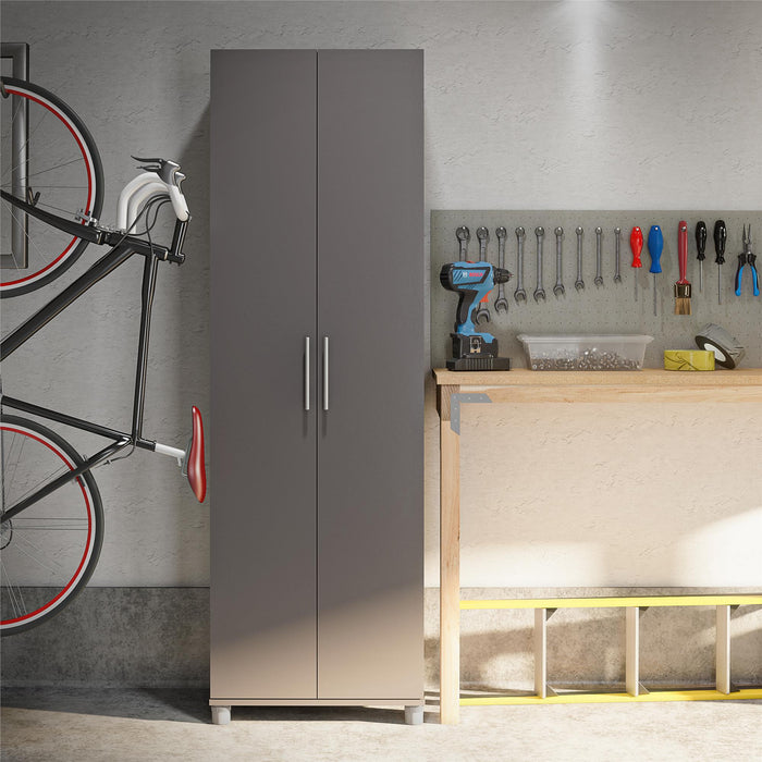 Ameriwood Home Camberly 24\" Utility Storage Cabinet - Graphite Grey