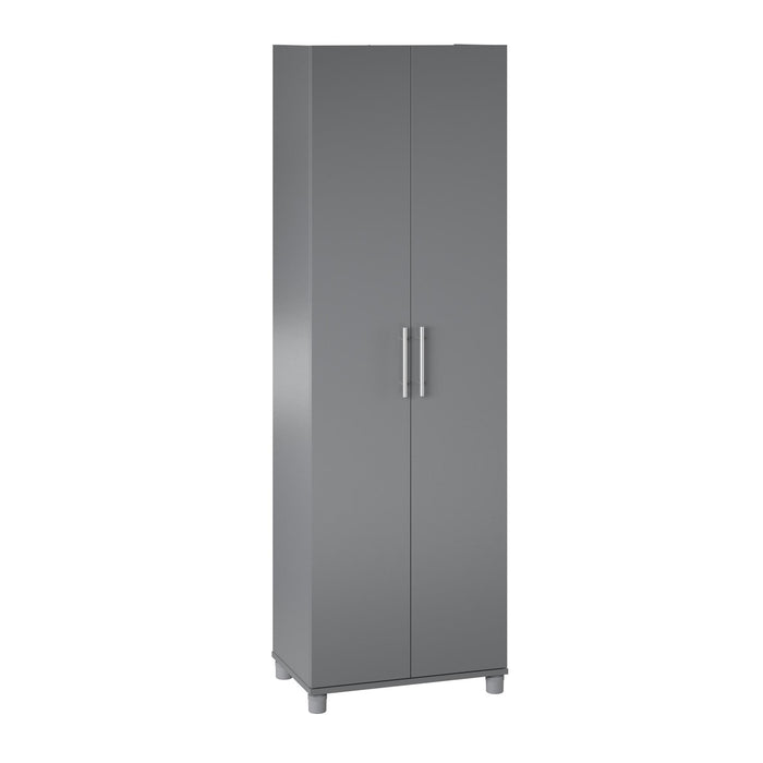 Ameriwood Home Camberly 24\" Utility Storage Cabinet - Graphite Grey