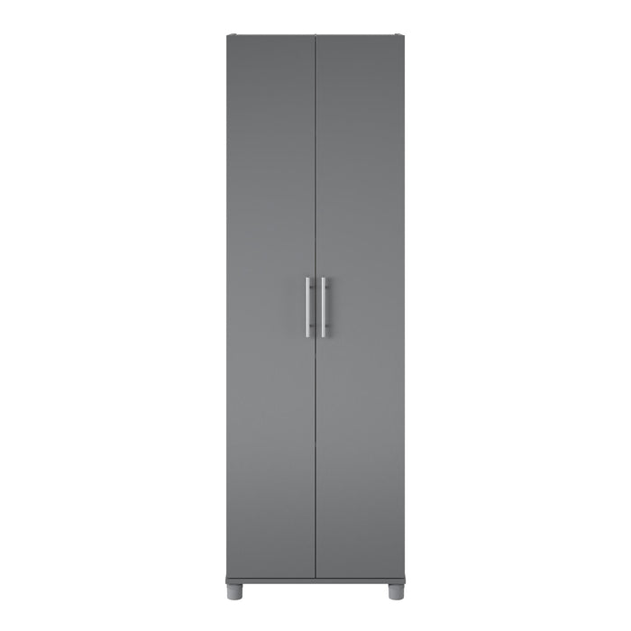 Ameriwood Home Camberly 24\" Utility Storage Cabinet - Graphite Grey