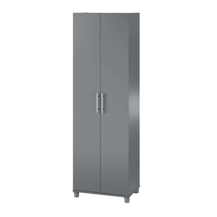 Ameriwood Home Camberly 24\" Utility Storage Cabinet - Graphite Grey