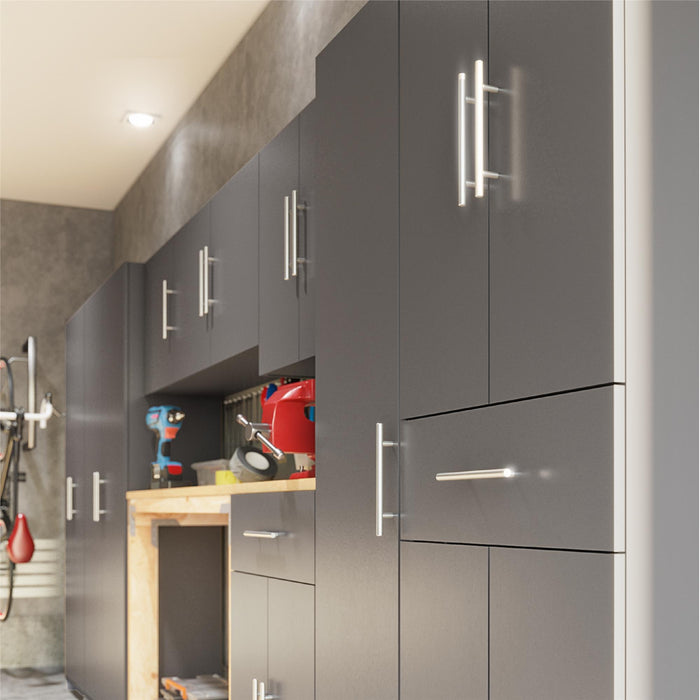 Ameriwood Home Camberly 24\" Utility Storage Cabinet - Graphite Grey