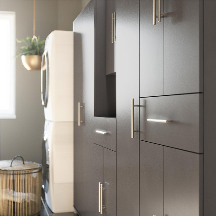 Ameriwood Home Camberly 24\" Utility Storage Cabinet - Graphite Grey