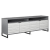 Ameriwood Home Monterey Media Console for TVs up to 85\" - Graphite