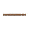 Umbra Flip Wall-Mounted Hooks - Light Walnut and Gold