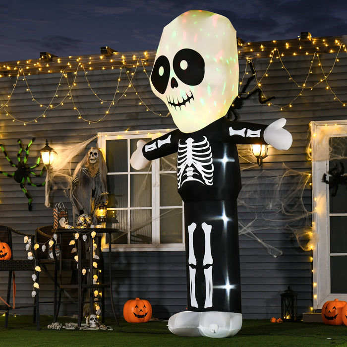 Homcom 10ft Sickle Ghost Inflatable Halloween Decoration