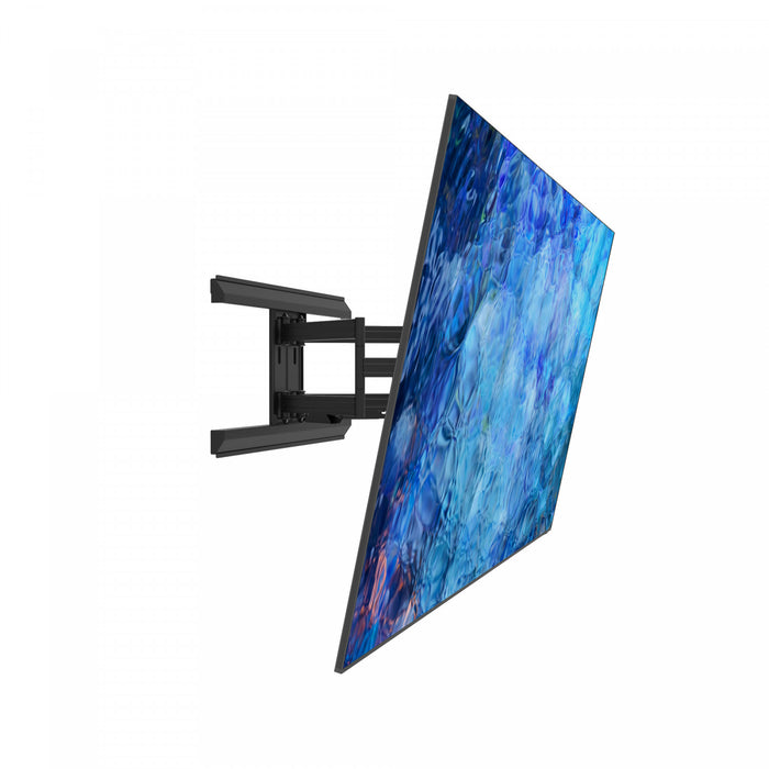 Kanto PMX800 Pro Series Full Motion TV Wall Mount with Adjustable Offset for 55\" - 120\" TVs, Black Tv Mount