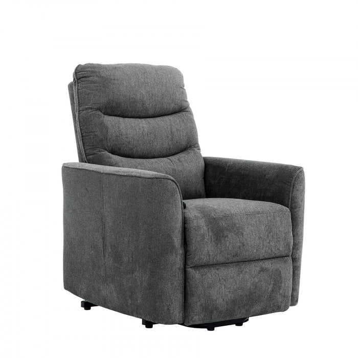 Sawyer 30 in. Upholstered Power Lift Recliner Chair - Grey
