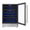 Forno Bacchino 24"Wine Cooler, Stainless Steel, 51 Bottle Capacity- FWCDR6634-24S | Refroidisseur a vin Bacchino de 24" en acier inoxydable, capacite de 51 bouteilles-FWCDR6634-24S