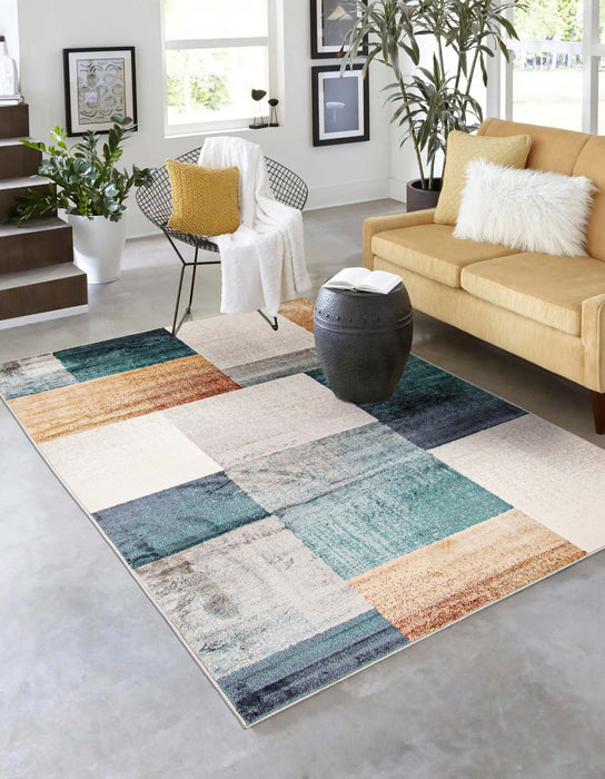 Rylie Multi-Colour Area Rug - 5'0\" x 8'0\"