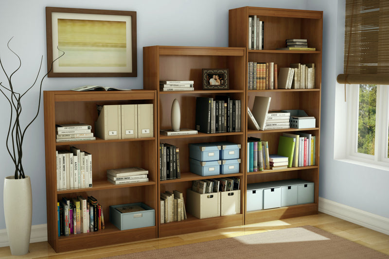 Axess 4-Shelf Bookcase - Morgan Cherry