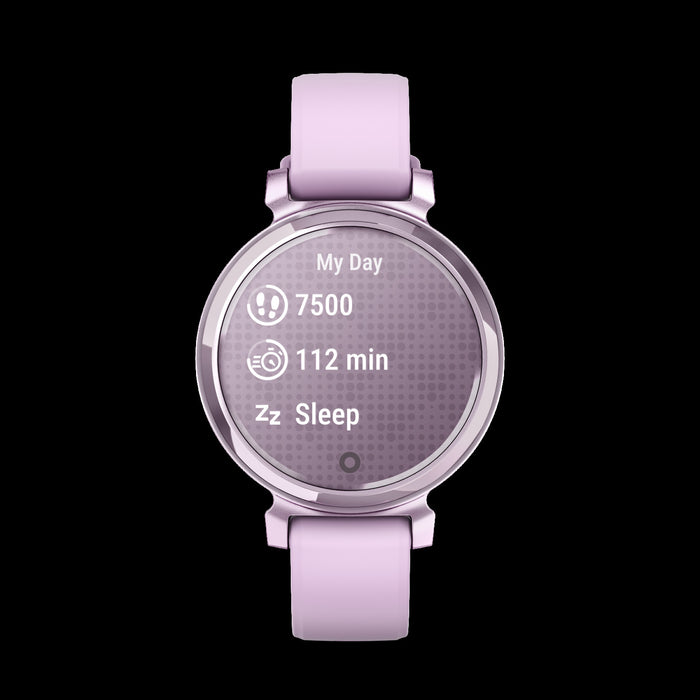 Garmin Lily™ 2 Smartwatch - Health Tracking With Stylish Patterned Lens, Touchscreen - Lilac