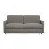Brix 70 in. Textured Weave Euro Sofa Bed with Memory Foam Mattress - Stone | Brix 70 po. Canape-lit euro en tissu texture avec matelas mousse memoire - Pierre