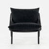 Ada Metal Frame Sling Accent Chair with Cushions - Black | Ada fauteuil d’appoint à sangle avec cadre en métal et coussins - Noir