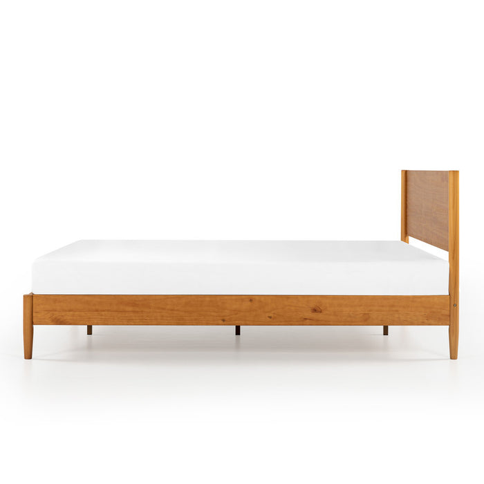 Allen Bamboo Platform Bed with Headboard - King Size