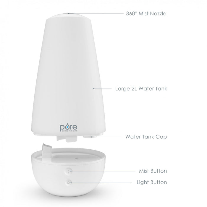 PureSpa XL 3-In-1 Aroma Diffuser Humidifier