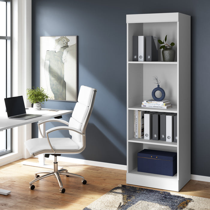 Bestar Edge 25 W Closet Organizer - White