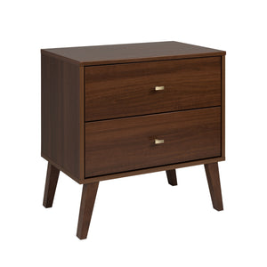 Milo 2-Drawer Nightstand - Cherry