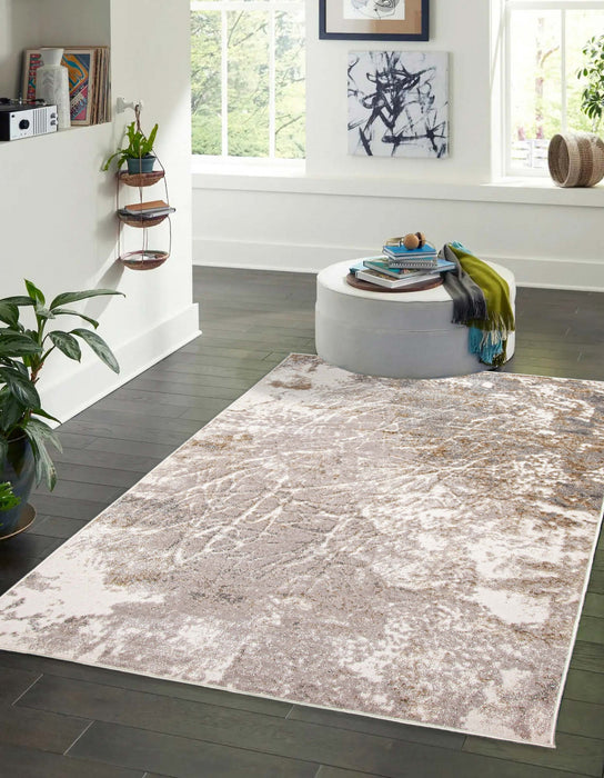 Storm Ivory Area Rug - 5'0\" x 8'0\"