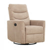 Sawyer 30 in. Upholstered Swivel Glider Recliner - Beige | Fauteuil inclinable pivotant a mouvement coulissant Sawyer de 30 po rembourre - Beige