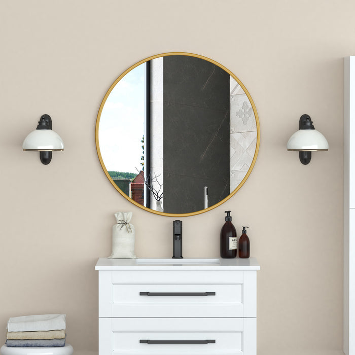 Halpert Gold 32\" Mirror