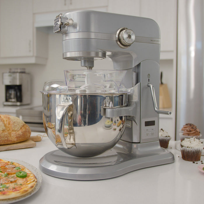 Kenmore Elite 600 W Bowl Lift Metallic Chrome Mixer - KKESM600M