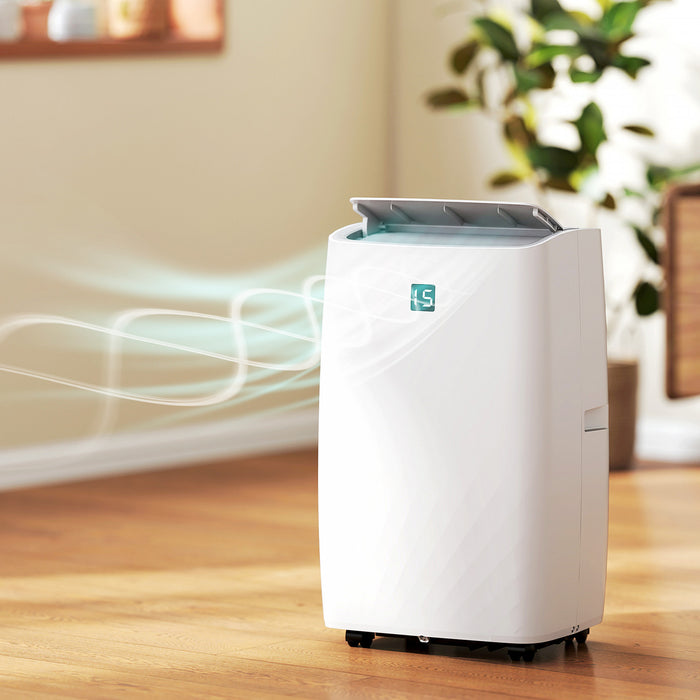 HOMCOM 12000 BTU Portable Air Conditioner with Dehumidifier & Fan, AC Unit