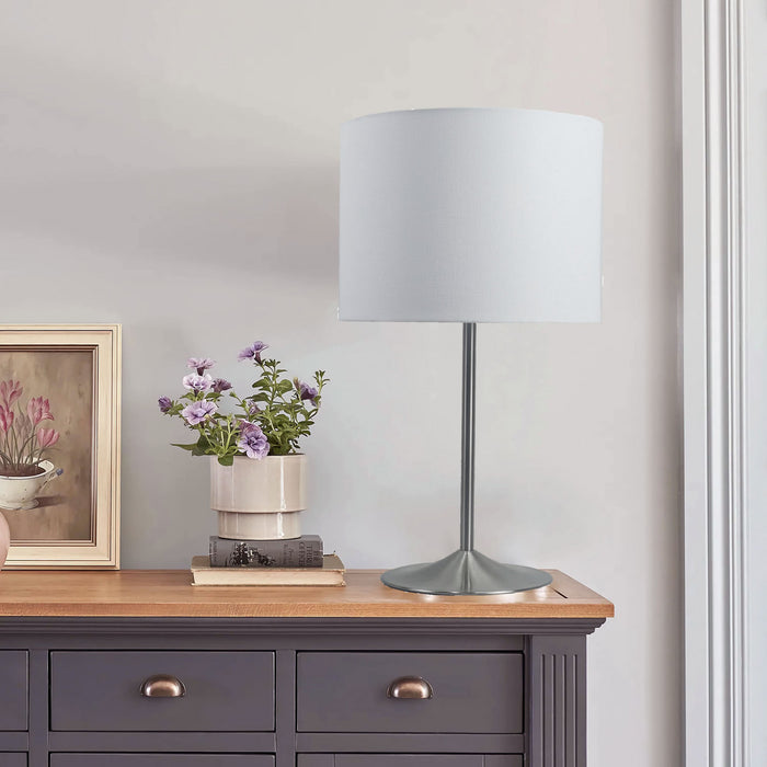 21\" Metal Table Lamp