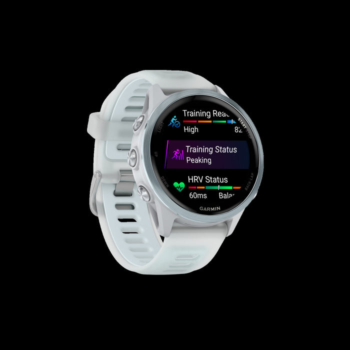 Garmin Forerunner 570 Smartwatch 42mm, Amoled, Cloud Blue Aluminum, Whitestone/blue, Gps Running Tracker, Fitness, 10-day Battery