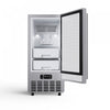 Forno Cristallo 15 Inch Freestanding/Undercounter Ice maker, 66.1 lbs, Stainless Steel - FIMBI7307-15S Ice Maker | Cristallo Machine a glacons de 15 pouces autonome/sous le comptoir, 66,1 lb, acier inoxydble - FIMBI7307-15S